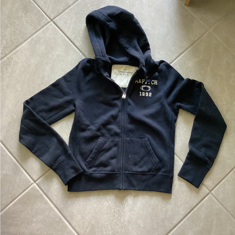 Abercrombie & Fitch Navy Hoodie